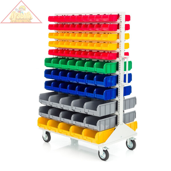 Мобильная стойка Стелла-техник M2-100-42-15, 700х1150х1500мм