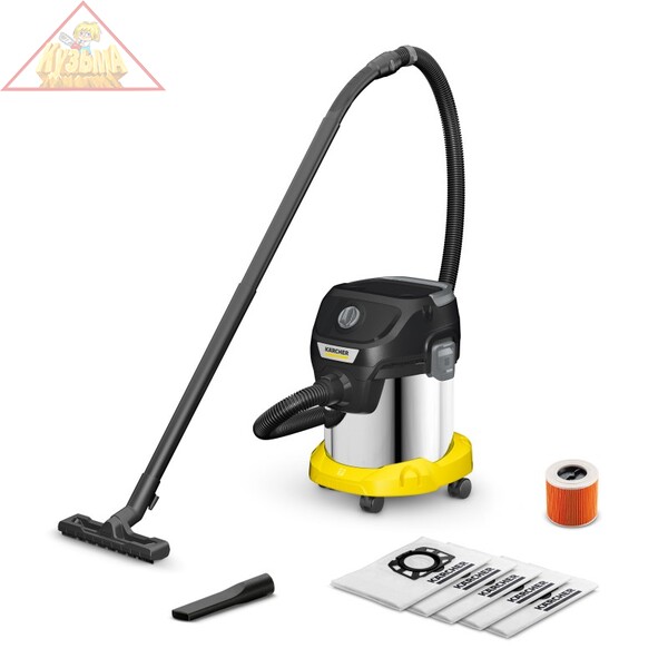 Хозяйственный пылесос Karcher KWD 3 S V-15/4/20 AE *EU, арт. 1.628-448.0