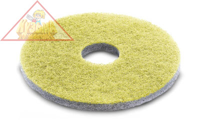 Алмазные желтые пады средн. 430 мм для натурального камня (5 шт) Karcher 6.371-257.0