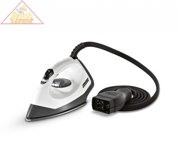 Утюг с отпариванием под давлением I 6006 Whitе Karcher, арт. 4.862-078.0