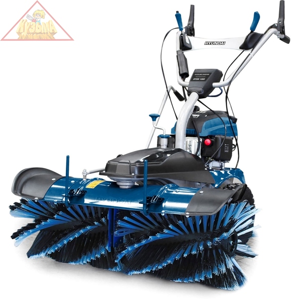 Бензиновая подметальная машина HYUNDAI HYSW 1000 с электростартером