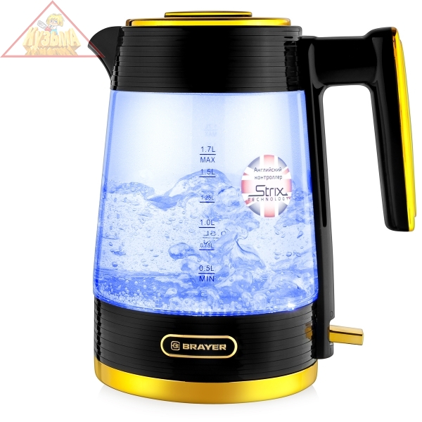 Электрический чайник BRAYER, 2200 Вт BR1016