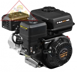 Двигатель  CARVER 168FL 4-такт., 5,5л.с. (без выкл., вых.вал S-type, D=20 мм)