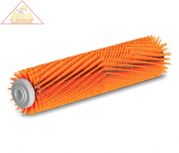 Профилированная цилиндрическая щетка, высокий/низкий, оранжевый, 300 мм Karcher 2.642-661.0