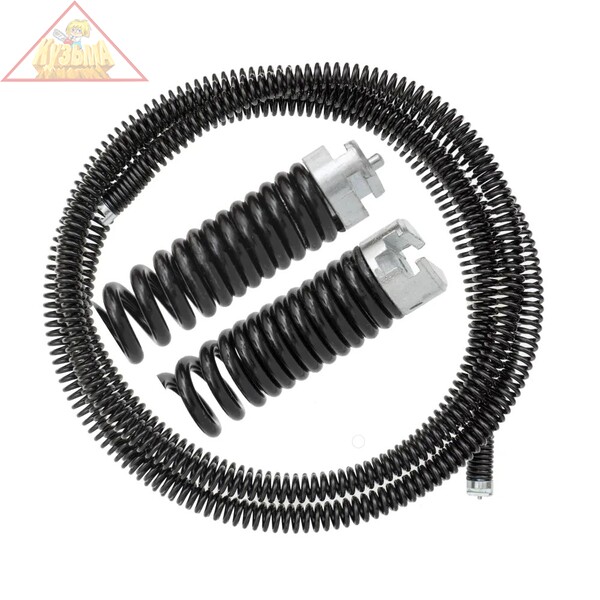 Спираль для прочистки засоров в канализации диаметр 30 мм длина 5,0 м CROCODILE, 50311-30-5