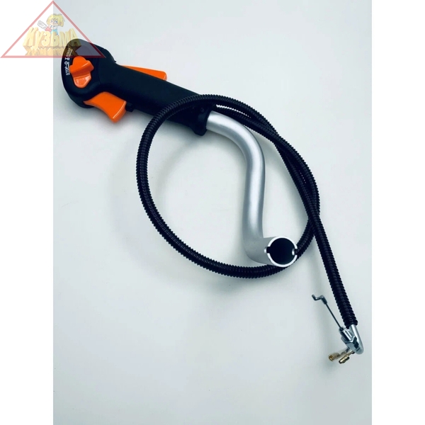 Рукоятка с ручкой газа в сборе поз. B32 для триммера Patriot PT 545 XT(1+1) (2019) (001515693)