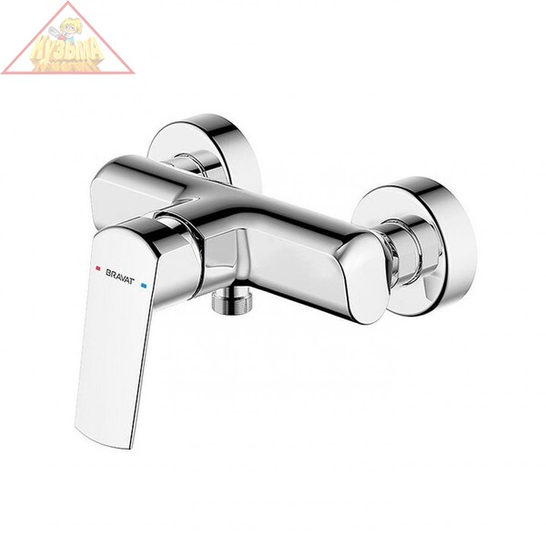 Смеситель для душа Bravat Real, арт. F9121179CP-01