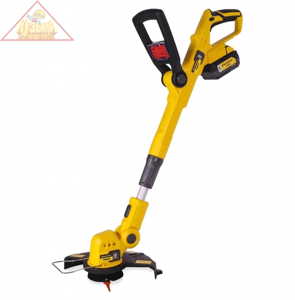 Триммер аккумуляторный CHAMPION TB1811 (18В 4Ач Li-ion 1, 9000 об/мин) +АКБ (2Ач) и ЗУ, арт. TB1821