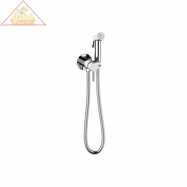 Смеситель с гигиеническим душем Bravat хром D9151CP-ENG