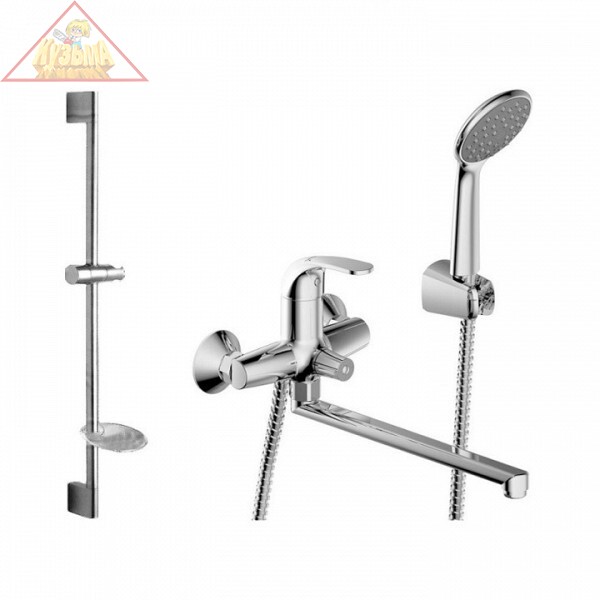 Комплект для ванной комнаты Bravat Fit F00416C 2 в 1