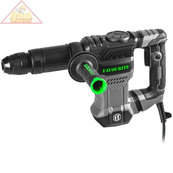 Молоток отбойный 15 Дж, 1500 Вт, 4100 уд/мин, SDS-max, 4 м FAVOURITE, FSH 1500M PROF