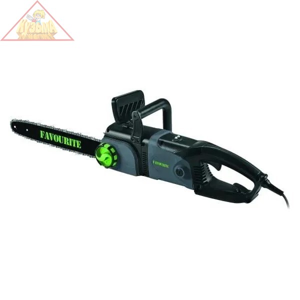 Пила цепная электрическая 2400 Вт, 15 м/с, 16"/40 см, 3/8", 1.3 мм, FAVOURITE  GC 2416 PROF