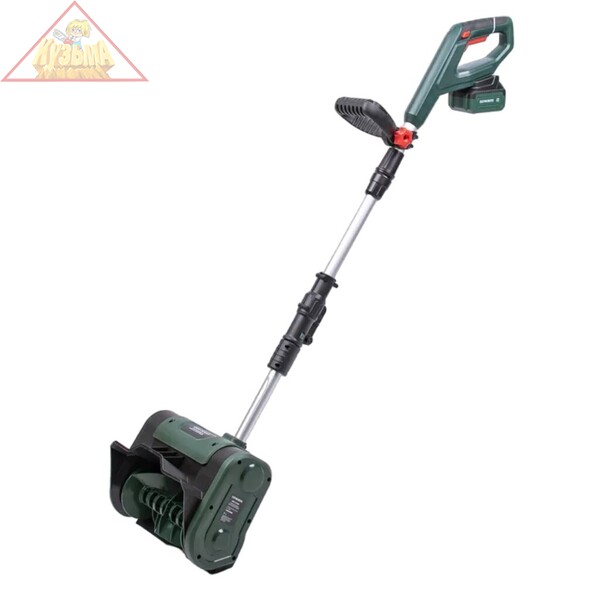 Снегоуборщик аккумуляторный FAVOURITE Li-ion, 21 В, 4 Ач , 29/16 см, 6 м в комплекте: ЗУ, АКБ 4 Ач One battery system, OBS 21/4SP