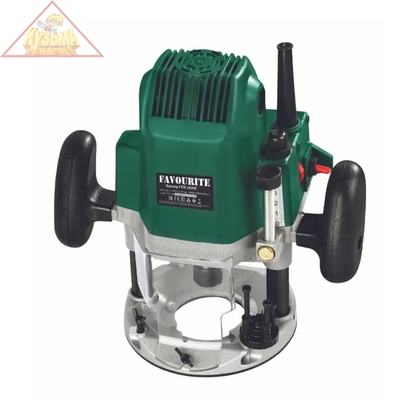 Фрезер 2400 Вт, цанга 12 мм, 10000-23000 об/мин, FAVOURITE FER 2400E