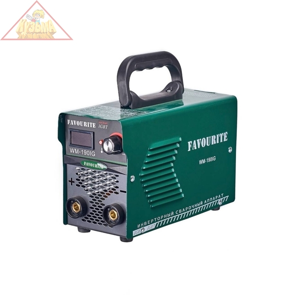 Сварочный инверторный аппарат 10-190А, 4кВт, ф электрод.1,6-4мм, ПВ60% FAVOURITE WM-190IG