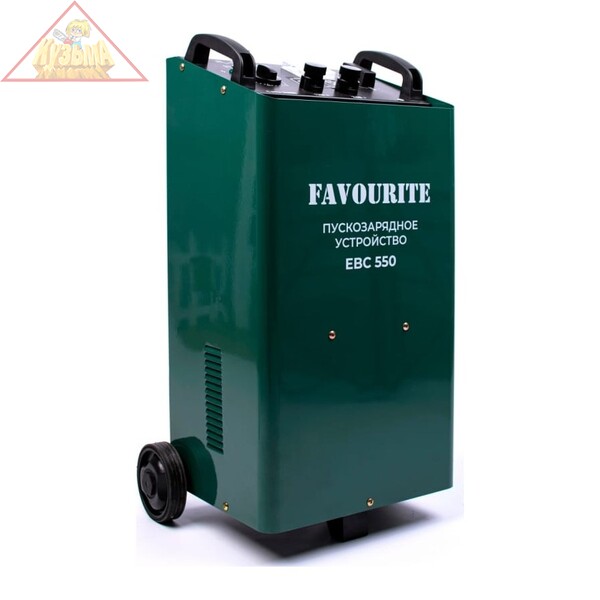 Пускозарядное устройство 1300 Вт, 12/24 В, 45 А, 400 А, 50-500 Ач FAVOURITE EBC 550