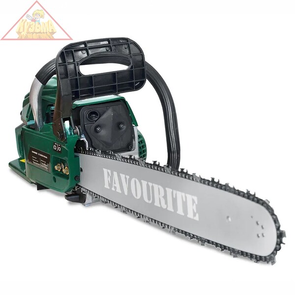 Бензопила шина 18"/45 см, объём 52 см3, 550 мл, 260 мл, 72, 0,325"  FAVOURITE GC 2200/18 PROMO