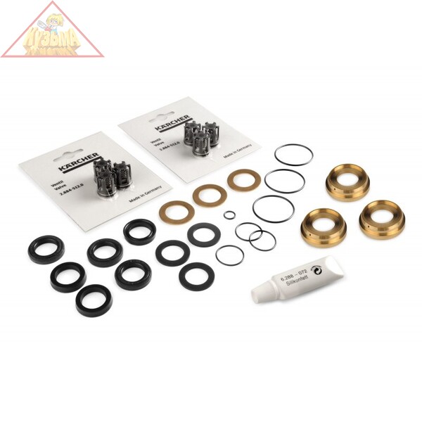 Комплект запасных частей для насоса аппарата высокого давления Karcher HD 7/18 M, арт. 2.884-883.0