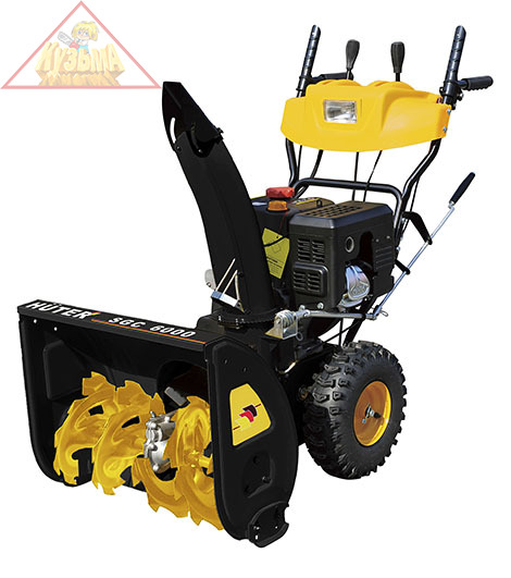 Снегоуборщик Huter SGC 6000, самоходный, 8.0 л.с. 70/7/7