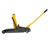 Домкрат гидравлический подкатной с фиксатором, 2,5 т, 85-385 мм, в пласт. кейсе Denzel 51233