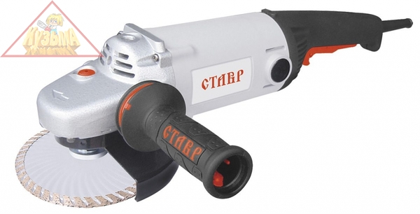 Машина шлифовальная угловая Ставр МШУ-180/1800 М (арт. ст180-1800м) 