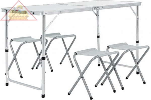 Набор мебели для пикника мраморный белый Green Glade M790-1