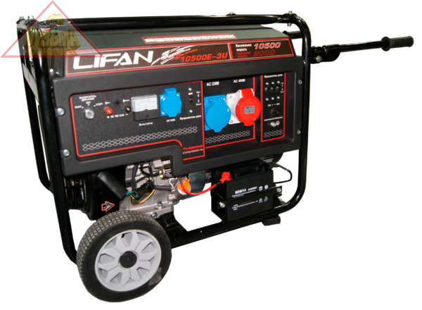 Генератор бензиновый LIFAN 10500E-3U (9/8.5 кВт)
