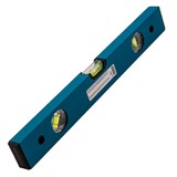 Уровень алюминиевый усиленный, 400 мм, 3 глазка Gross 33624