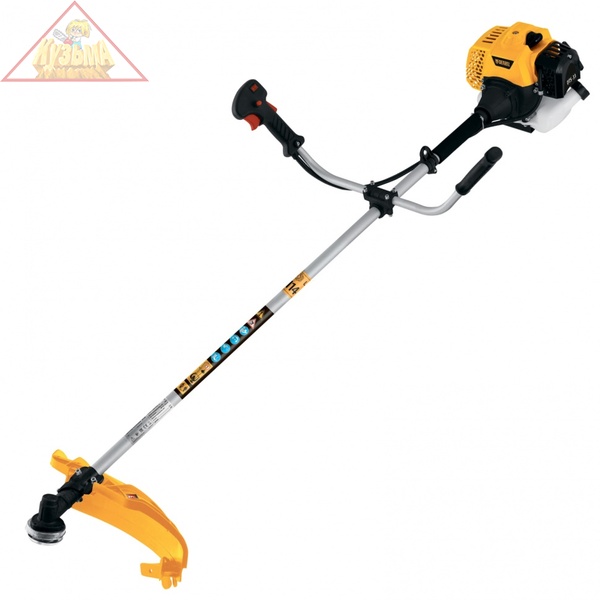 Триммер бензиновый DTS-33, 33 см3, неразъемная штанга, состоит из 2 частей Denzel (962115)
