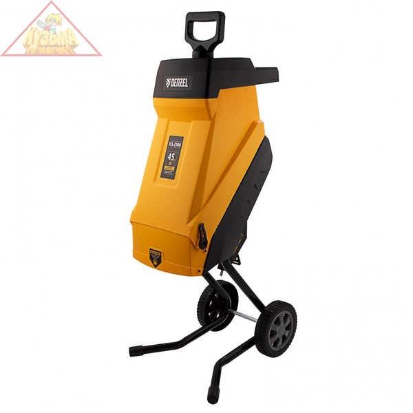 Измельчитель садовый электрический ECS-2500, 2500 Вт, 45 мм Denzel арт. 59701	