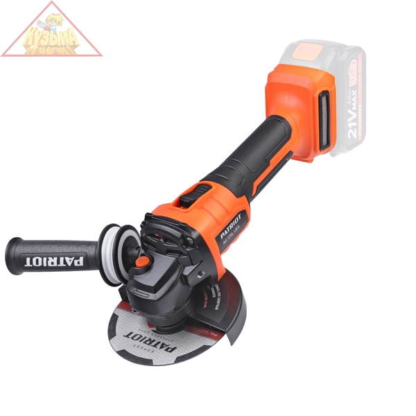 Углошлифовальная аккумуляторная машина Patriot AG 125L UES, 110303225