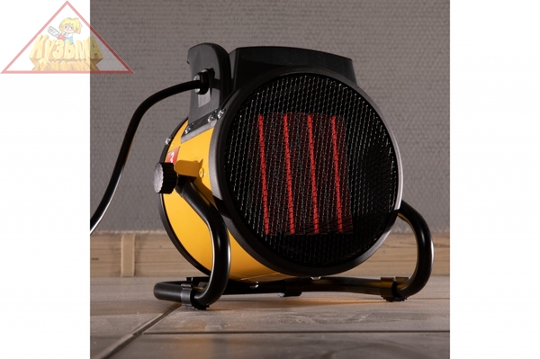 Тепловая пушка, керамический нагреватель (тепловентилятор) DHC 2-100, 230 В, 0,025/1/2 кВт Denzel, арт. 96429