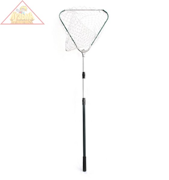 N-YQ70-180 Подсачек складной телескопич. Namazu L- 180 см, треугольный обод 70 см, нейлон