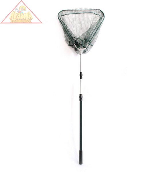 N-YC60-180 Подсачек складной телескопич. Namazu L- 180 см, треугольный обод 60 см, капрон