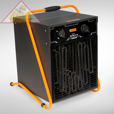 Тепловентилятор ПАРМА ТВ- 36/3-1К (380 В, 12/24/36 кВт, 2450 куб.м/час, куб., ПРОФ) РОССИЯ