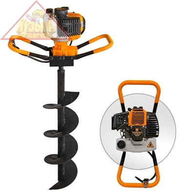 Мотобур CARVER AG- 62/000 без шнека, d пос=20мм, 62см.куб.