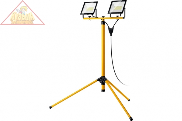 Светодиодные прожекторы на штативе STAYER Led-max 2x50 Вт 56925-2-50