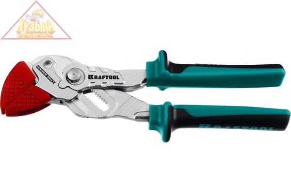 Клещи переставные-гаечный ключ KRAFTOOL Vise-wrench 180 мм 22066