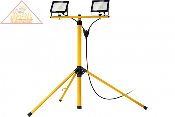 Светодиодные прожекторы на штативе STAYER Led-max 2x30 Вт 56925-2-30