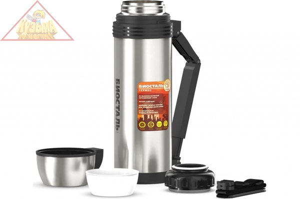 Термос "Биосталь-СПОРТ" универсальный с ручкой, 2,0 л/12/, NGP-2000 P