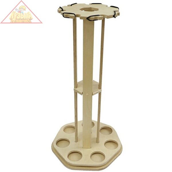 Стойка для ледобуров, под 7 шт., 520х525х1010 мм.Следопыт.MB-IDS-04