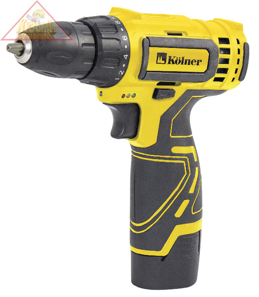 Дрель-шуруповерт аккумуляторная Kolner KCD 12L (арт. кн12л)