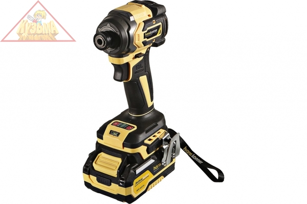 Аккумуляторный ударный винтоверт Hanskonner 1BatterySystem HCD20280BLC