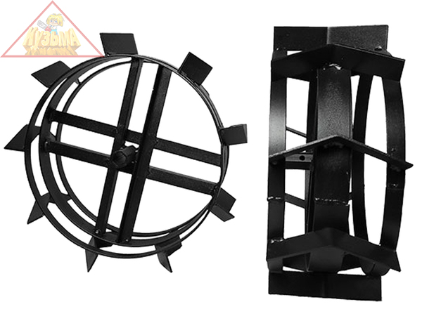 Грунтозацепы OASIS S24 диаметр 460 мм, самоочищающиеся, сквозная втулка, усиленный