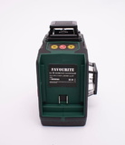 Нивелир лазерный FAVOURITE LL 12 10 м, 4/12, луч зелёный, Lithium АКБ
