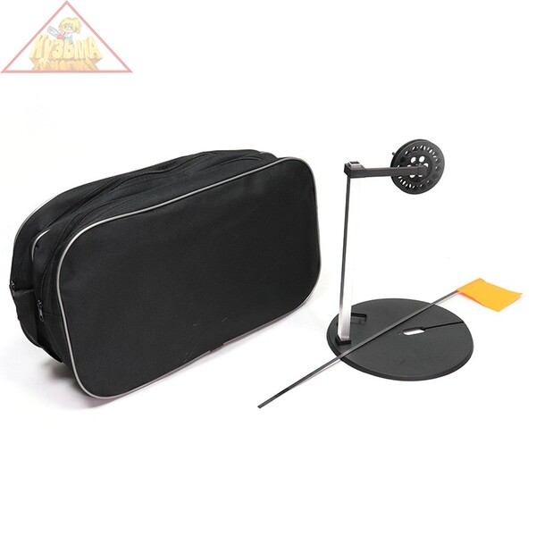 Y-TU-13Набор жерлиц Яман с алюм. трубкой L-285 мм, d-210 мм, катушка 75 мм в прямоуг. сумке (10 шт.)