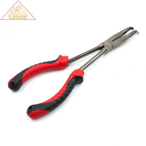 NP-BNP-290 Плоскогубцы рыболовные удлиненные изогнутые Namazu Pro Bent NosПлоскогубцы рыболовные удлиненные изогнутые Namazu Pro Bent Nose Pliers, L-290 мм