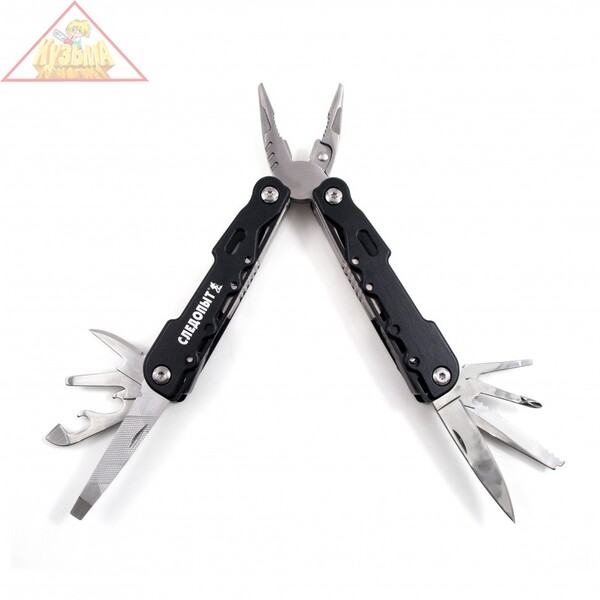 Мультитул (плоскогубцы) "СЛЕДОПЫТ-KEEPER", 106х43х22 мм, 11 предметов, в чехле, на блистере PF-MT-21