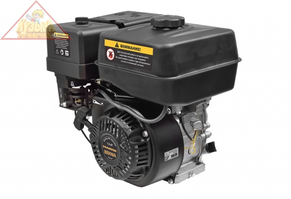 Двигатель CARVER EX210/6, 4-такт., 7.0 л.с. (вых.вал S-type, D=19 мм, V бака - 6 л)