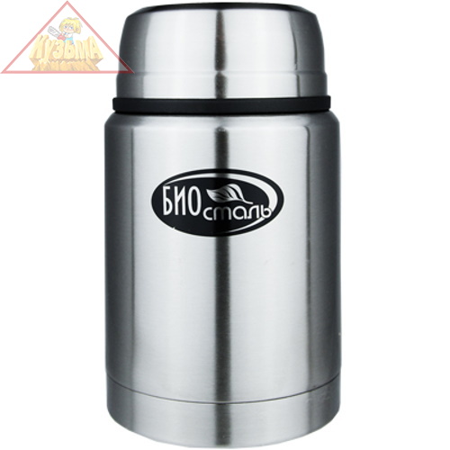 NTS-750 Термос для еды "Биосталь" с ложкой, 0,75 л.Следопыт